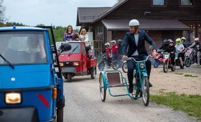 Brauciens uz upi. Foto: Aija Valtmane86