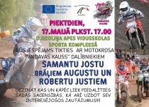 Motokrosa „Vaidavas kauss” 40.jubilejas „rūciens” - jau šonedēļ!