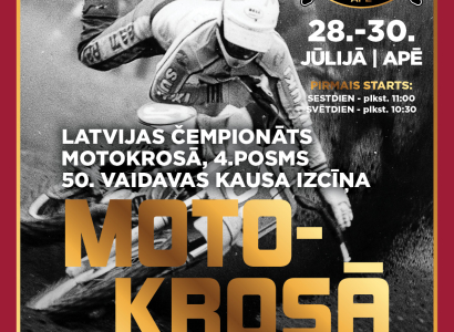 50. Vaidava karikas motokrossi juubeliürituse programm